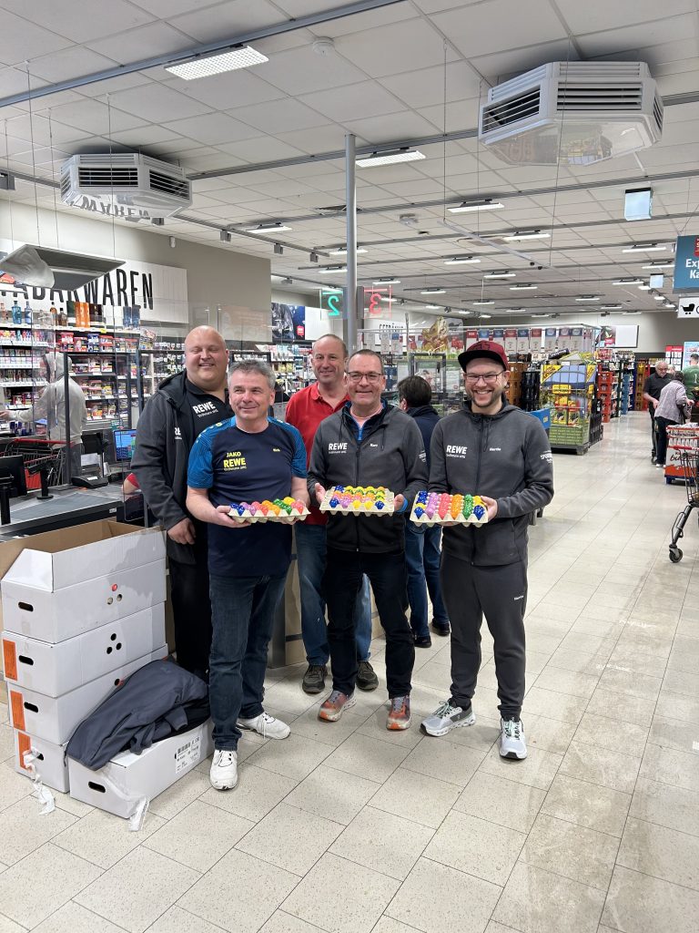 Einpackaktion REWE Sulzfeld